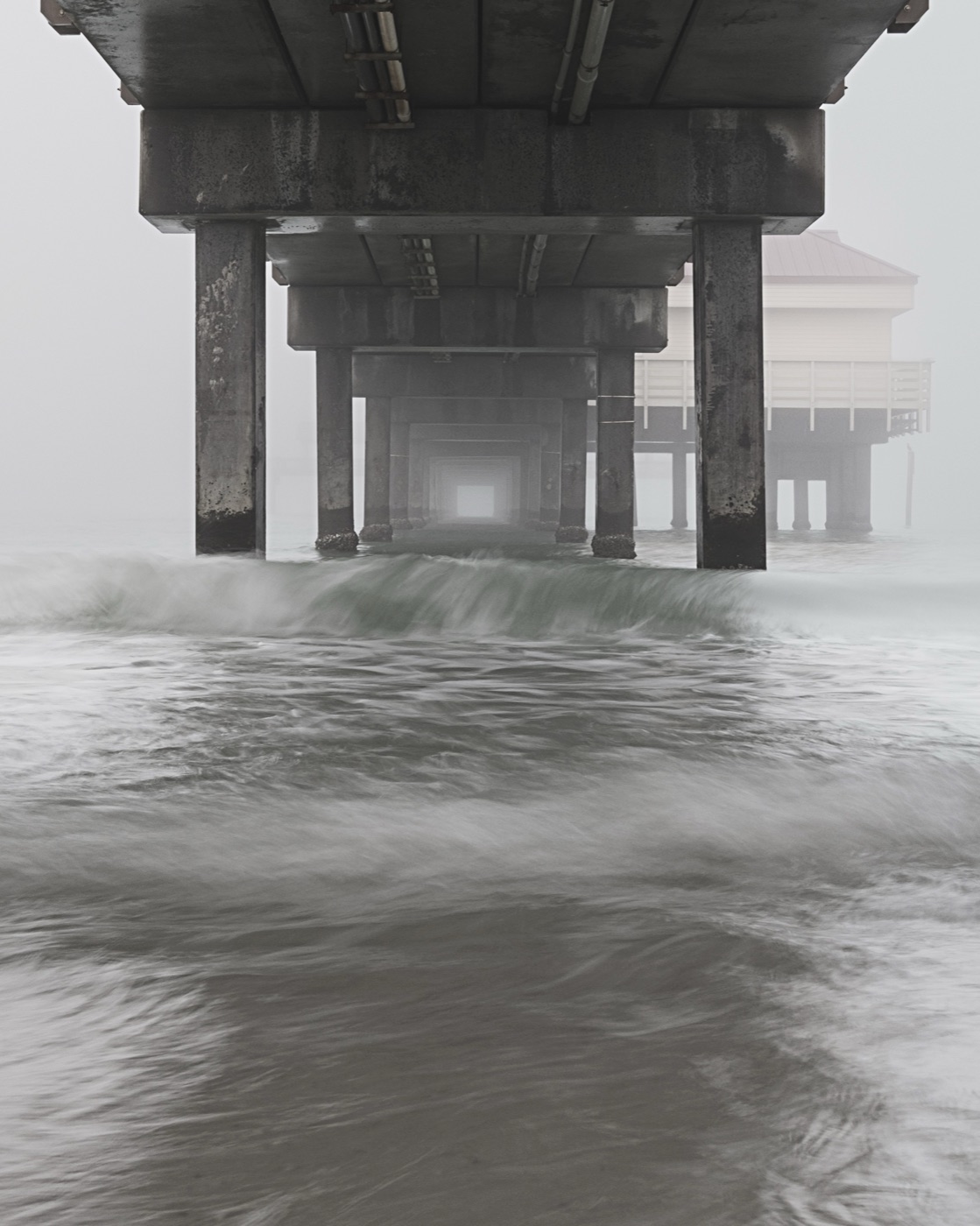 Under the Pier, Tampa Bay, Florida — fine art print